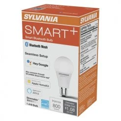 Sylvania® SMART PLUS 60W Equivalent A19 Soft White Dimmable Bluetooth LED Light Bulb -Sylvania Outlet Store 3580092 P ALT90