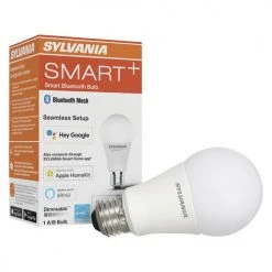 Sylvania® SMART PLUS 60W Equivalent A19 Soft White Dimmable Bluetooth LED Light Bulb -Sylvania Outlet Store 3580092 P ALT91