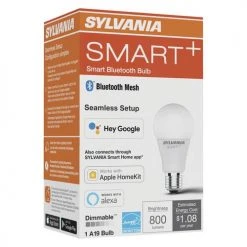 Sylvania® SMART PLUS 60W Equivalent A19 Soft White Dimmable Bluetooth LED Light Bulb -Sylvania Outlet Store 3580092 P ALT92