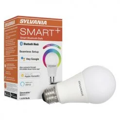 Sylvania® SMART PLUS 60W Equivalent A19 Full Color And Tunable White Dimmable Bluetooth LED Light Bulb 12 Sylvania® SMART PLUS 60W Equivalent A19 Full Color And Tunable White Dimmable Bluetooth LED Light Bulb -Sylvania Outlet Store 3580093 P ALT91