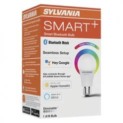Sylvania® SMART PLUS 60W Equivalent A19 Full Color And Tunable White Dimmable Bluetooth LED Light Bulb 13 Sylvania® SMART PLUS 60W Equivalent A19 Full Color And Tunable White Dimmable Bluetooth LED Light Bulb -Sylvania Outlet Store 3580093 P ALT92