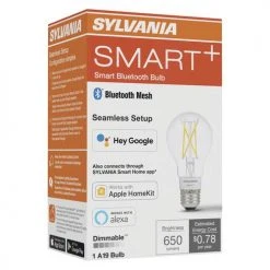 Sylvania® SMART PLUS 40W Equivalent A19 Soft White Bluetooth LED Light Bulb -Sylvania Outlet Store 3580094 P ALT92