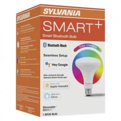 Sylvania® SMART PLUS 65W Equivalent BR30 Full Color And Tunable White Dimmable Bluetooth LED Light Bulb 13 Sylvania® SMART PLUS 65W Equivalent BR30 Full Color And Tunable White Dimmable Bluetooth LED Light Bulb -Sylvania Outlet Store 3580096 P ALT92