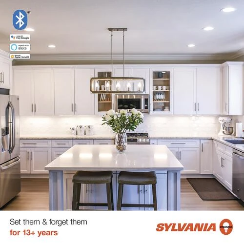 Sylvania® SMART PLUS 65W Equivalent BR30 Full Color And Tunable White Dimmable Bluetooth LED Light Bulb 8 Sylvania® SMART PLUS 65W Equivalent BR30 Full Color And Tunable White Dimmable Bluetooth LED Light Bulb - Image 6